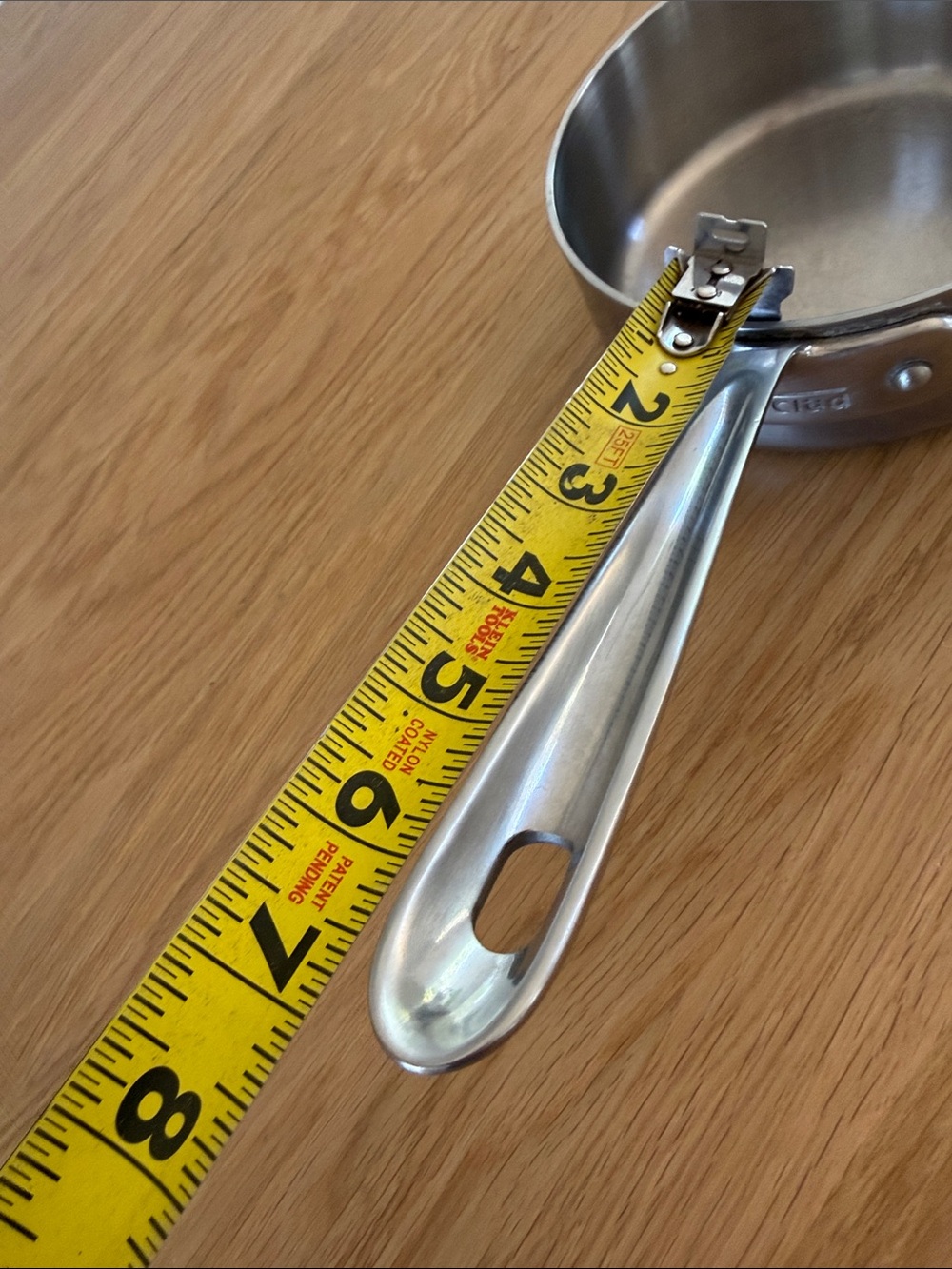 ALL CLAD Small Stainless Steel Saucepan // Pot - Picture 4 of 7